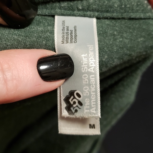 American Apparel Green Heathered (SOLD) - Picture 5 of 6